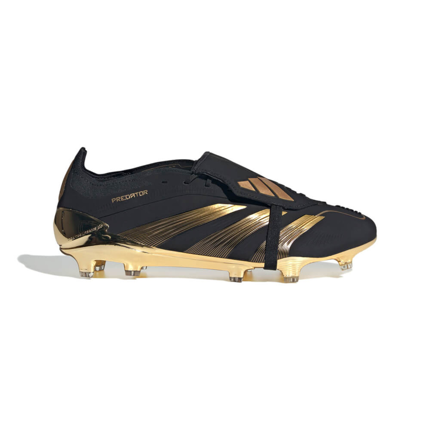 adidas Predator Bellingham Elite FT Gras Voetbalschoenen (FG) Zwart Goud