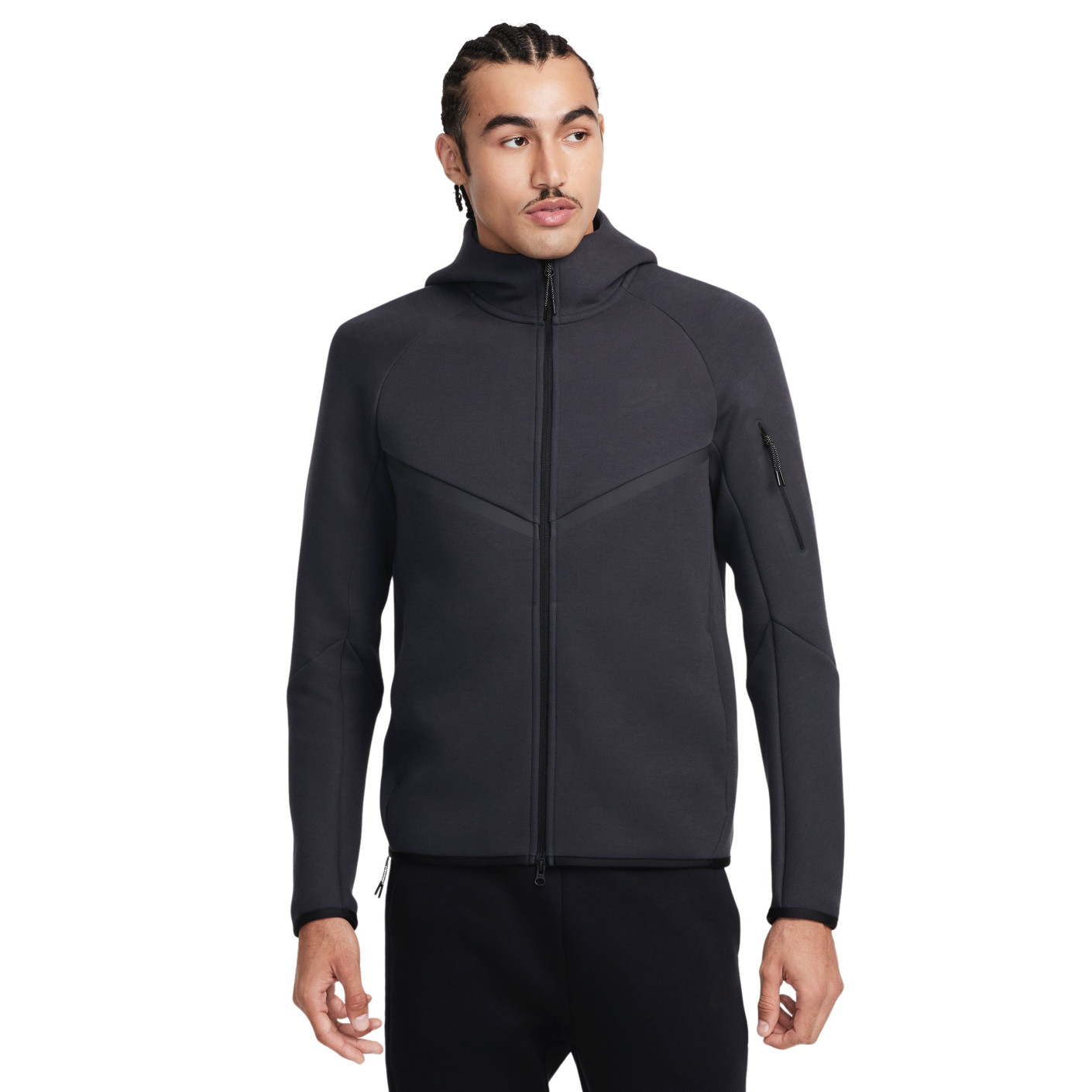 Nike Tech Fleece Sportswear Vest Antraciet Donkergrijs Zwart