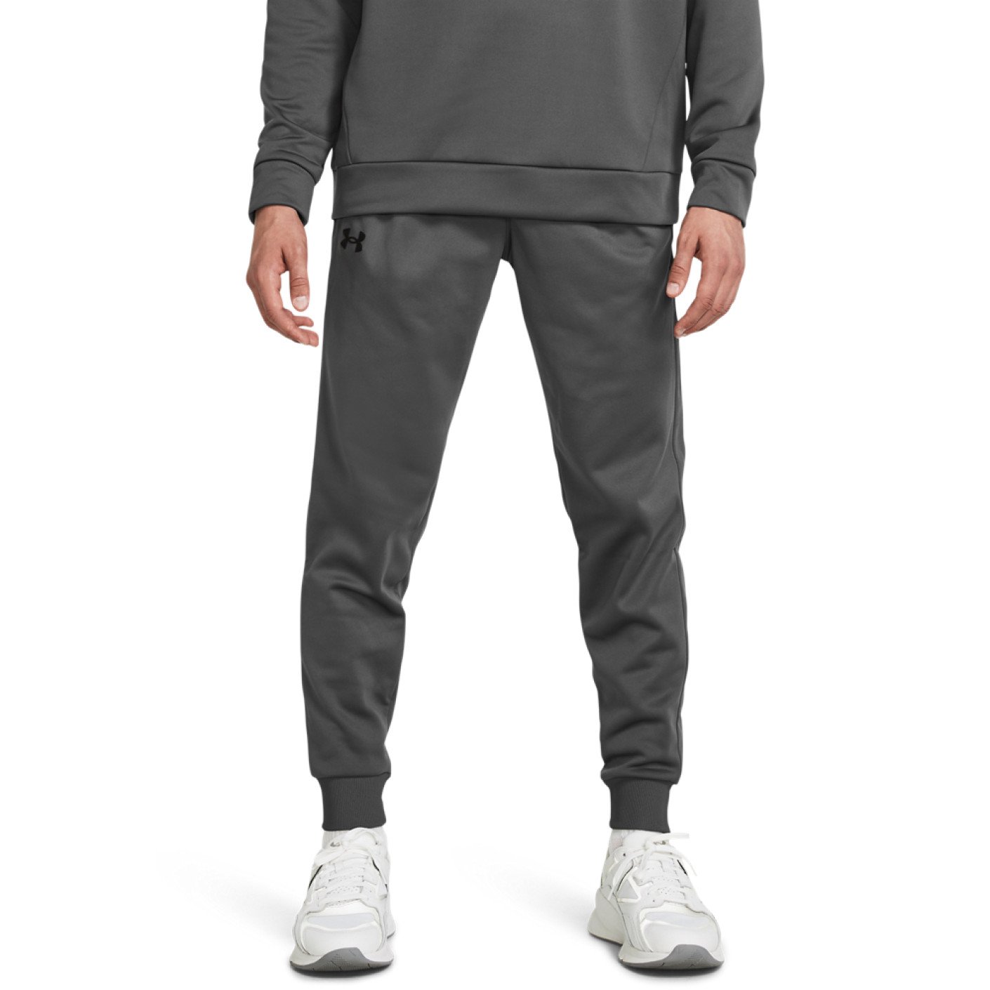 Under Armour Fleece Joggingbroek Grijs Zwart