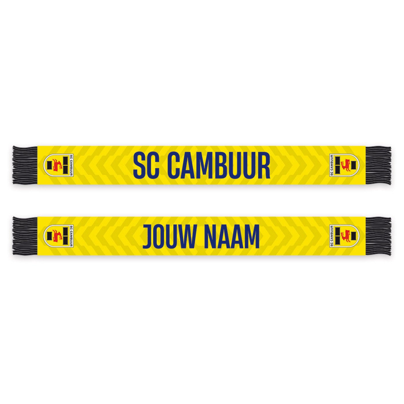 SC Cambuur Thuis Sjaal 2024-2025 Gepersonaliseerd