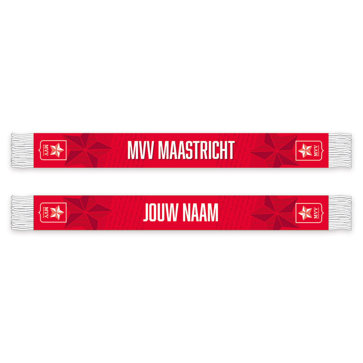 MVV Maastricht Thuis Sjaal 2024-2025 Gepersonaliseerd