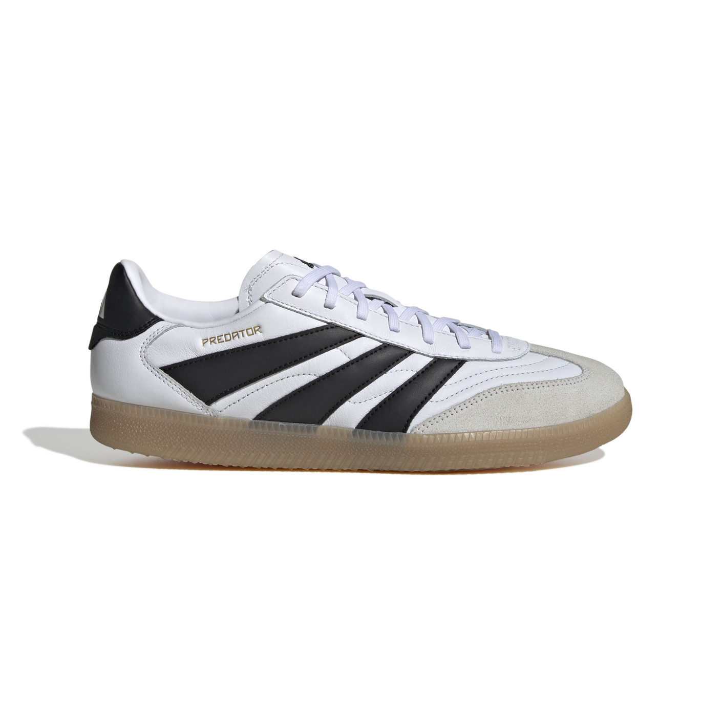 adidas Predator Freestyle Zaalvoetbalschoenen (IN) Wit Zwart Bruin