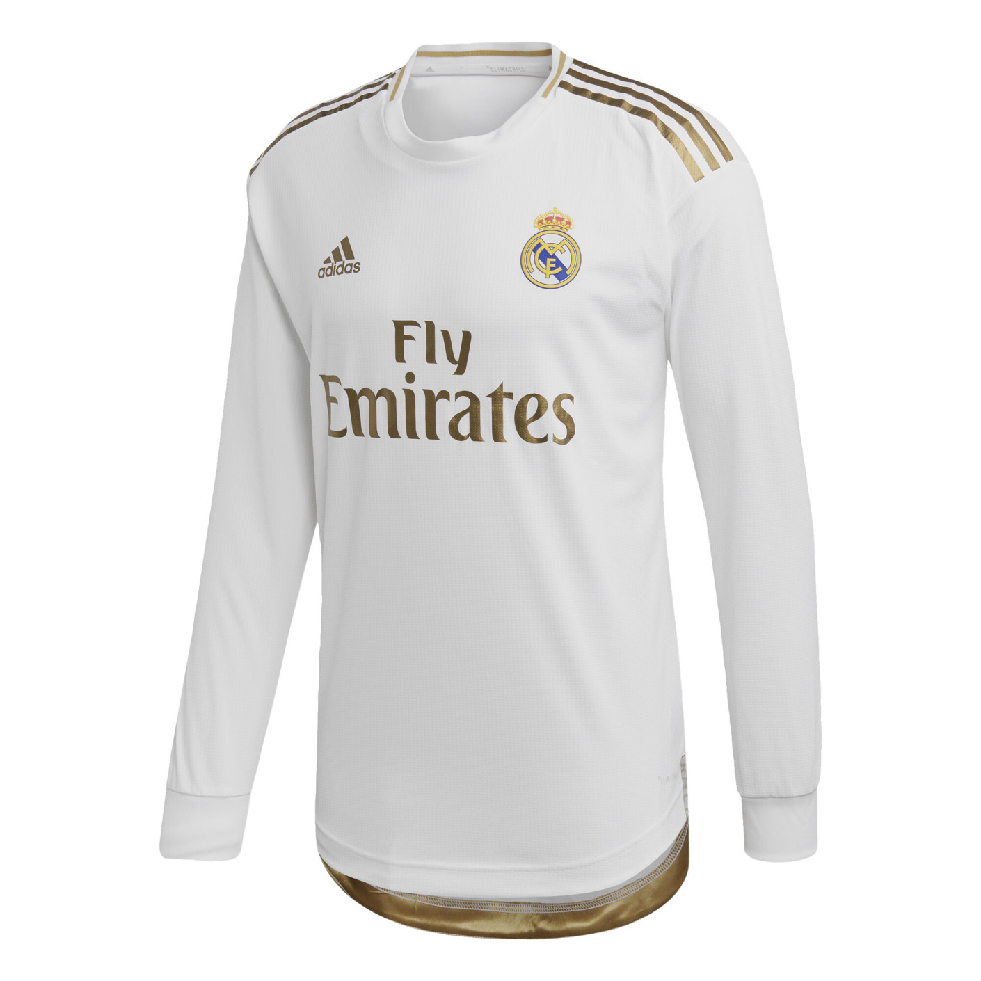 enkel en alleen Verzoenen typist adidas Real Madrid Authentiek Thuisshirt 2019/2020 Lange Mouw Wit