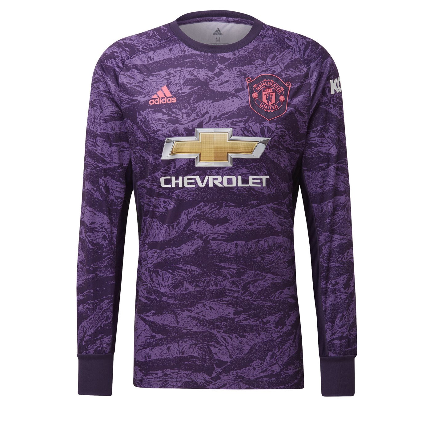 Hysterisch overhead meesteres adidas Manchester United Keepersshirt Thuis 2019-2020 Paars