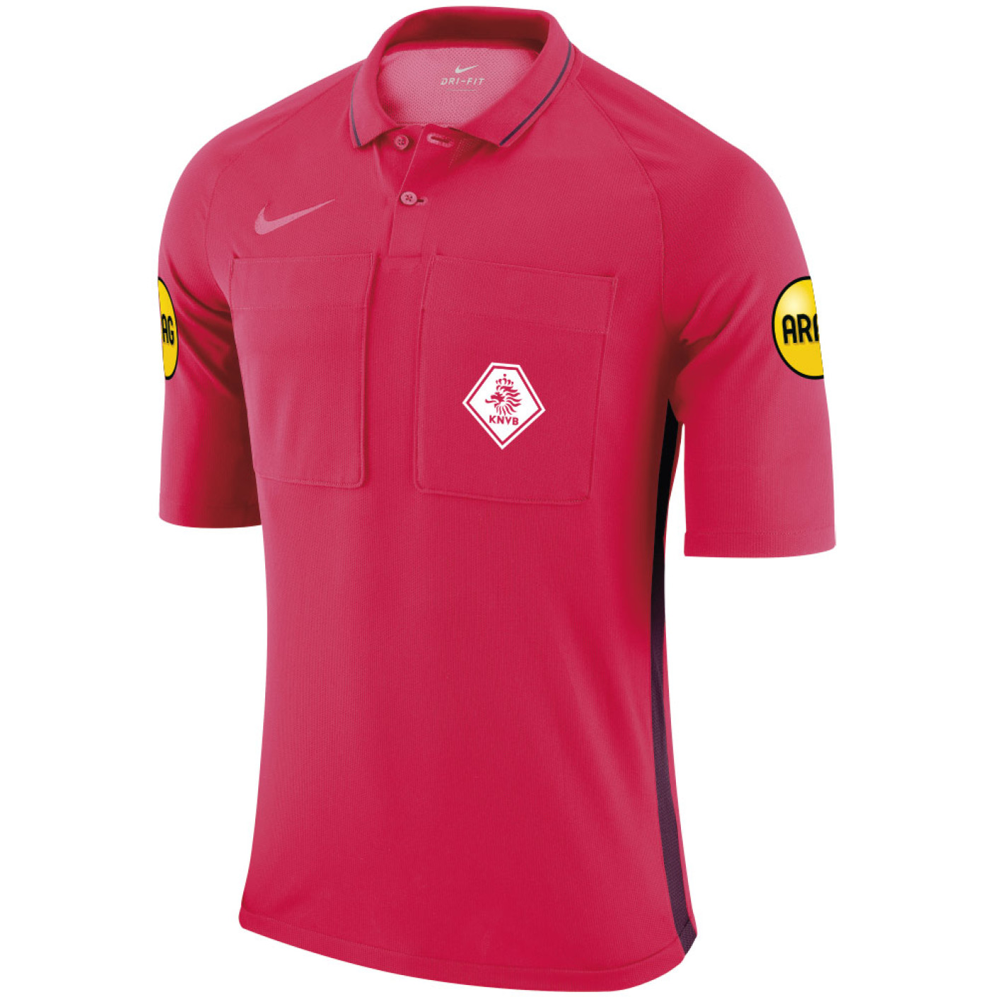 aanraken Polijsten grind Nike KNVB Scheidsrechtersshirt 2018-2020 Rood