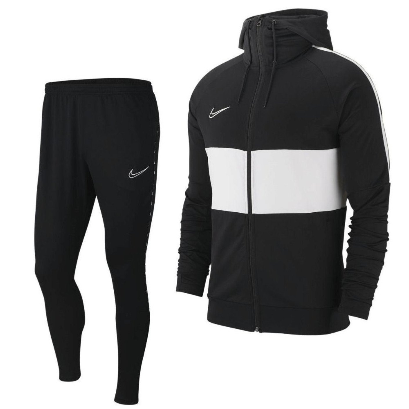 Nike Academy I96 Trainingspak Zwart Wit