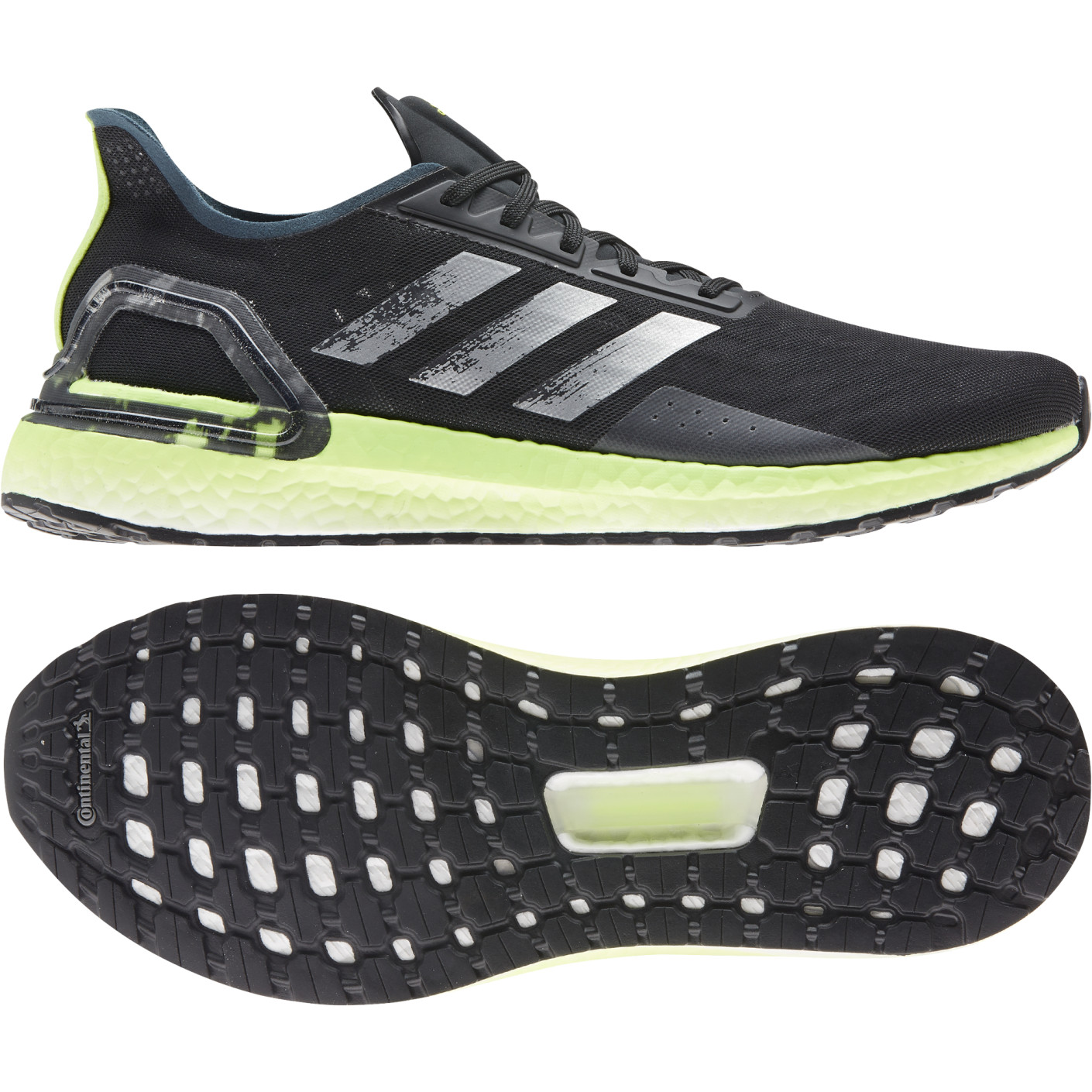 adidas Ultraboost PB Hardloopschoenen Zwart Zilver Groen