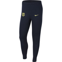 Nike FC Barcelona GFA Fleece Joggingbroek Blauw Geel