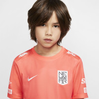 Nike Neymar jr. Dry Trainingsshirt Kids Rood Wit Zwart