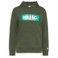 Nike F.C. Essential Fleece Hoodie Trainingspak Donkergroen Wit