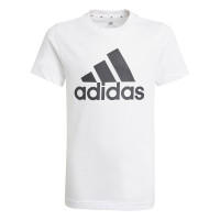 adidas Essentials T-Shirt Big Logo Kids Wit Zwart