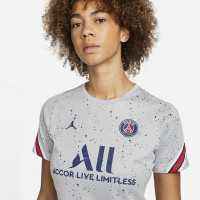 Nike Paris Saint Germain Strike Trainingsset 4e 2021-2022 Dames Grijs Donkerblauw