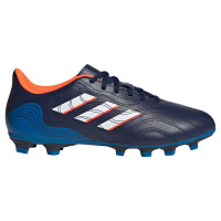 adidas Copa Sense.4 Gras / Kunstgras Voetbalschoenen (FxG) Donkerblauw Wit