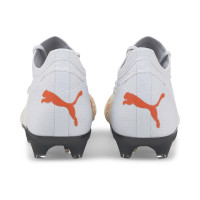 PUMA Future 1.3 First Mile Gras / Kunstgras Voetbalschoenen (MG) Wit Oranje