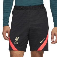 Nike Liverpool Strike Trainingsbroekje 2021-2022 Kids Zwart Rood