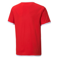 PUMA teamLIGA Voetbalshirt Kids Rood Wit