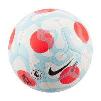 Nike Premier League Pitch Voetbal Maat 5 Wit Lichtblauw Rood Zwart