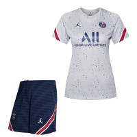 Nike Paris Saint Germain Strike Trainingsset 4e 2021-2022 Dames Grijs Donkerblauw