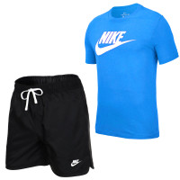 Nike NSW Icon Futura Zomerset Blauw Zwart