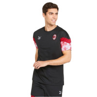 PUMA AC Milan Iconic Trainingsset Zwart Rood