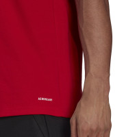 adidas Tiro 21 Polo Trainingsset Rood Zwart Wit