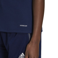 adidas Tiro 21 Polo Dames Donkerblauw