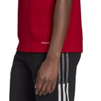 adidas Tiro 21 Polo Dames Rood