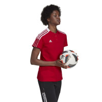 adidas Tiro 21 Polo Dames Rood