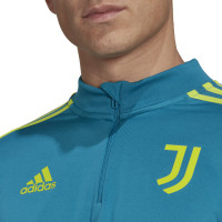 adidas Juventus Trainingstrui 2022-2023 Blauw Geel