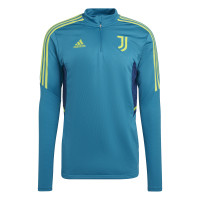 adidas Juventus Trainingstrui 2022-2023 Blauw Geel