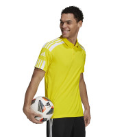 adidas Squadra 21 Polo Geel Wit