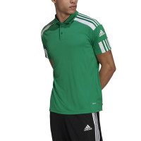 adidas Squadra 21 Polo Groen Wit