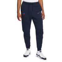 Nike FC Barcelona Tech Fleece Jogger 2022-2023 Donkerblauw Blauw