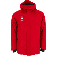 hummel Ground Gewatteerde Coachjas Rood