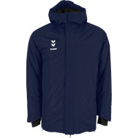 hummel Ground Gewatteerde Coachjas Blauw