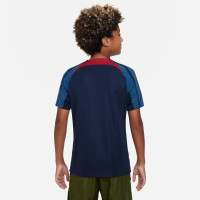 Nike Portugal Strike Trainingsset 2022-2024 Kids Donkerblauw Goud