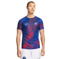 Nike Paris Saint-Germain Pre Match Trainingsshirt 2022-2023 Blauw Rood Wit