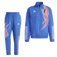 adidas Japan Travel Trainingspak 2022-2024 Blauw