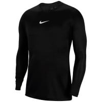 Nike Dri-Fit Park Ondershirt Lange Mouwen Zwart Wit