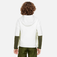 Nike Tech Fleece Vest Kids Wit Groen Zwart