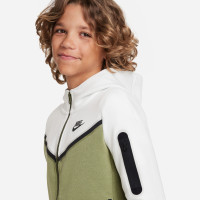 Nike Tech Fleece Vest Kids Wit Groen Zwart