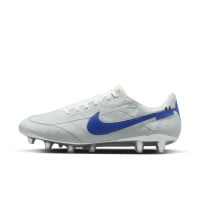 Nike Tiempo Legend 9 Elite Made in Italy Kunstgras Voetbalschoenen (AG) Wit Blauw Zilver