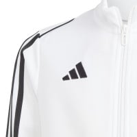 adidas Tiro 23 League Full-Zip Trainingspak Kids Wit Zwart