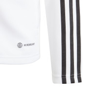 adidas Tiro 23 League Full-Zip Trainingspak Kids Wit Zwart