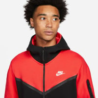 Nike Tech Fleece Vest Koraalrood Zwart Wit