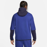 Nike Tech Fleece Vest Blauw Donkerblauw