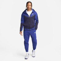 Nike Tech Fleece Vest Blauw Donkerblauw