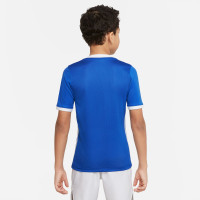 Nike Challenge IV Voetbalshirt Kids Blauw Wit