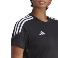 adidas Tiro 23 Club Trainingsshirt Dames Zwart Wit