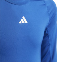 adidas Techfit Ondershirt Lange Mouwen Kids Blauw